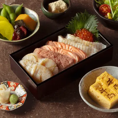 Seared Sashimi Rice Bento